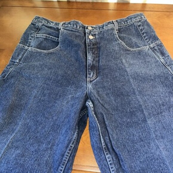 Vtg Guess Jeans Mens Measures 40X32 Tapered 2 Button Zip 10075-32 USA Made - Picture 2 of 7